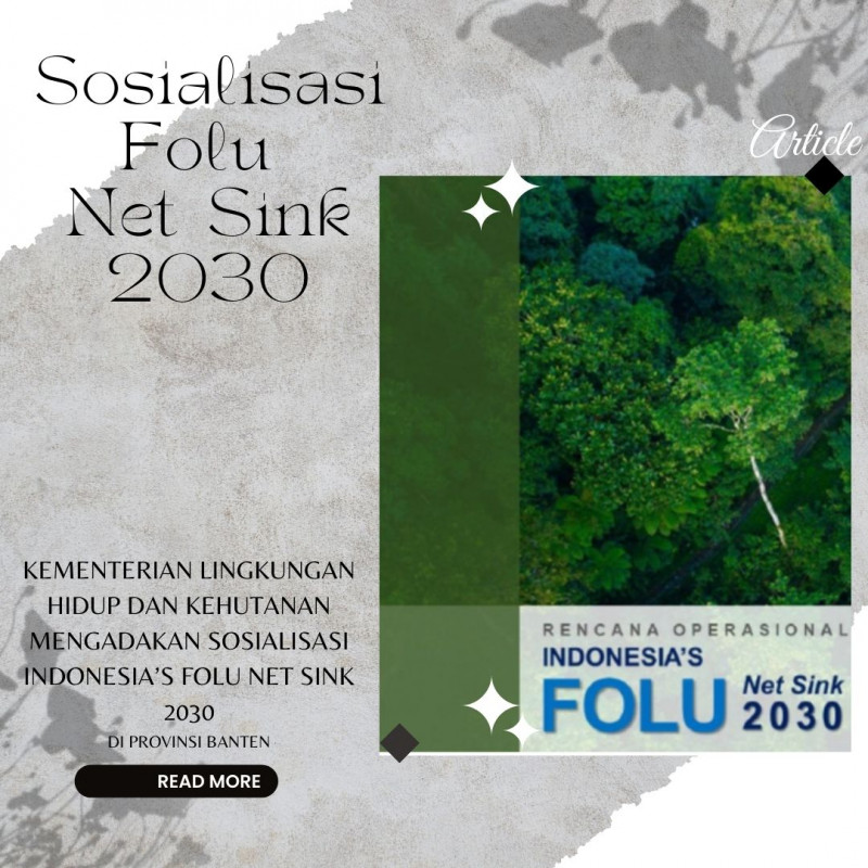 Sosialisasi Folu Net Sink 2030