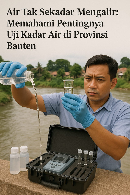 Air Tak Sekadar Mengalir Memahami Pentingnya Uji Kadar Air di Provinsi Banten