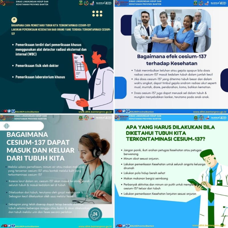 Tahukah kamu? Cesium-137 adalah zat radioaktif yang bisa menimbulkan dampak serius bagi kesehatan manusia jika terkontaminasi.
