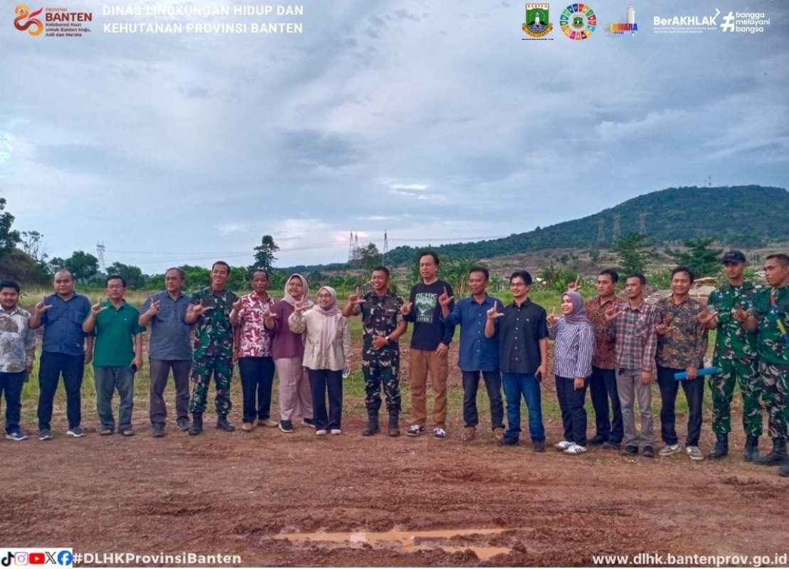 Aksi Nyata untuk Lingkungan Dinas Lingkungan Hidup dan Kehutanan (DLHK) Provinsi Banten Gelar Penanaman Pohon Sambut Hari Menanam Pohon Indonesia.