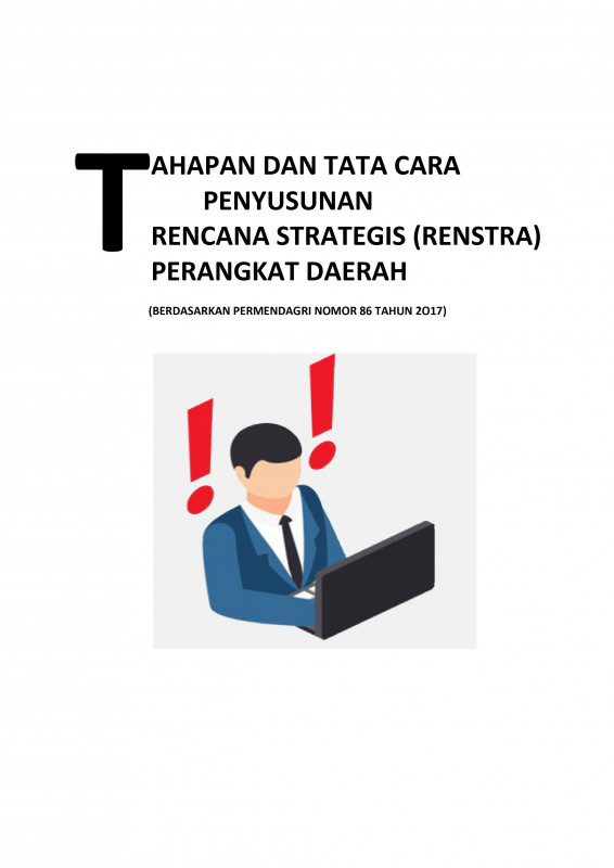 TAHAPAN DAN TATA CARA PENYUSUNAN RENCANA STRATEGIS PERANGKAT DAERAH