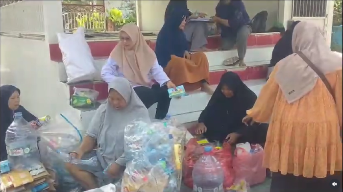 Launching Bank Sampah Sapu Jagat  Serdang Asri 2, Kecamatan Panongan, Kabupaten Tangerang