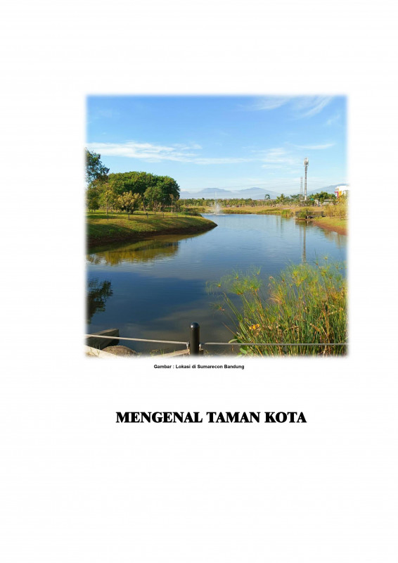 MENGENAL TAMAN KOTA