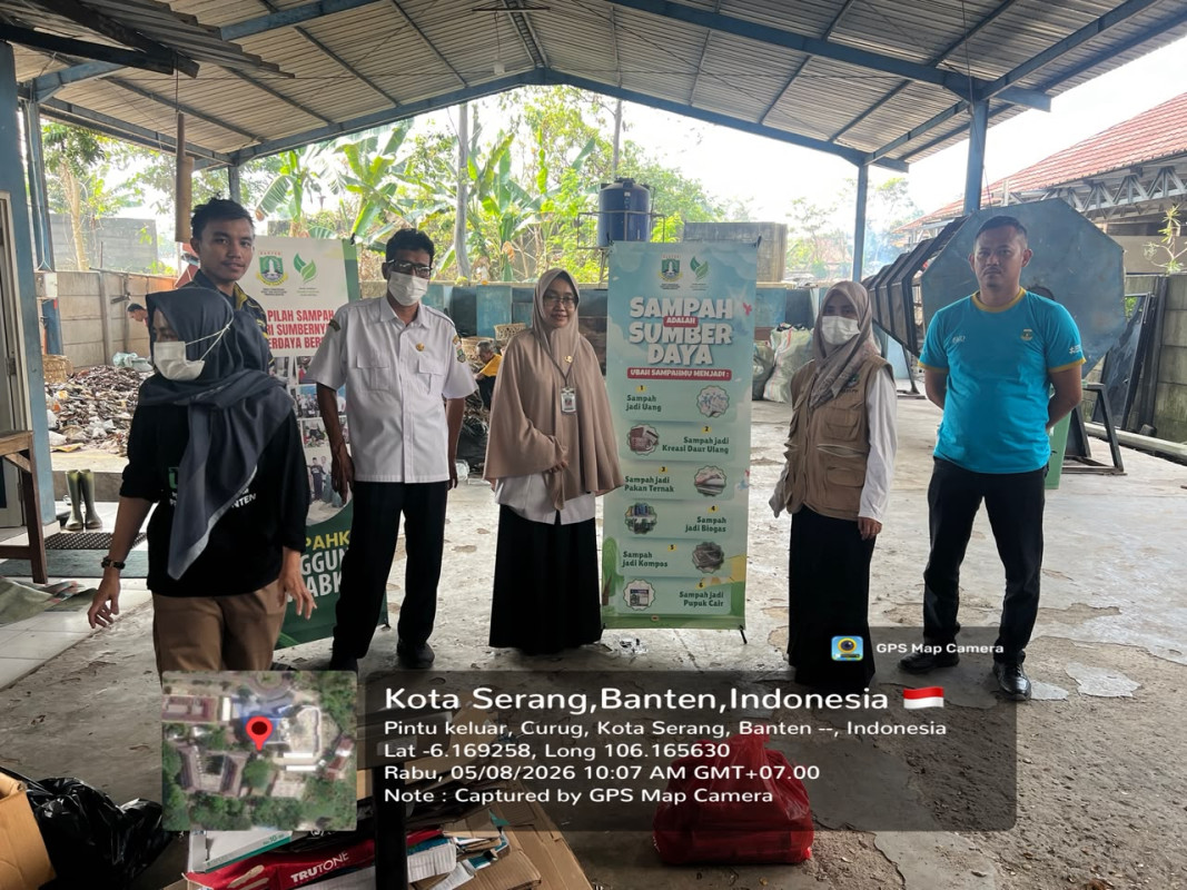 Wujudkan Lingkungan Bebas Sampah, Bank Sampah Jawara Berkah DLHK Banten Sukses Gelar Penimbangan Rutin dan Pemilahan Sampah Kantor