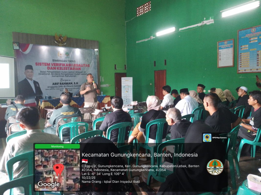 Bimbingan Teknis Sistem Verifikasi Legalitas dan Kelestarian (SVLK).