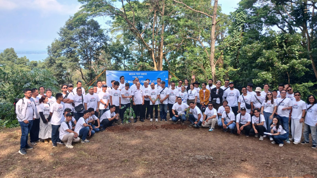 Kegiatan CSR PT Honda Prospect Motor dan Media Otomotif Nasional di Tahura Banten