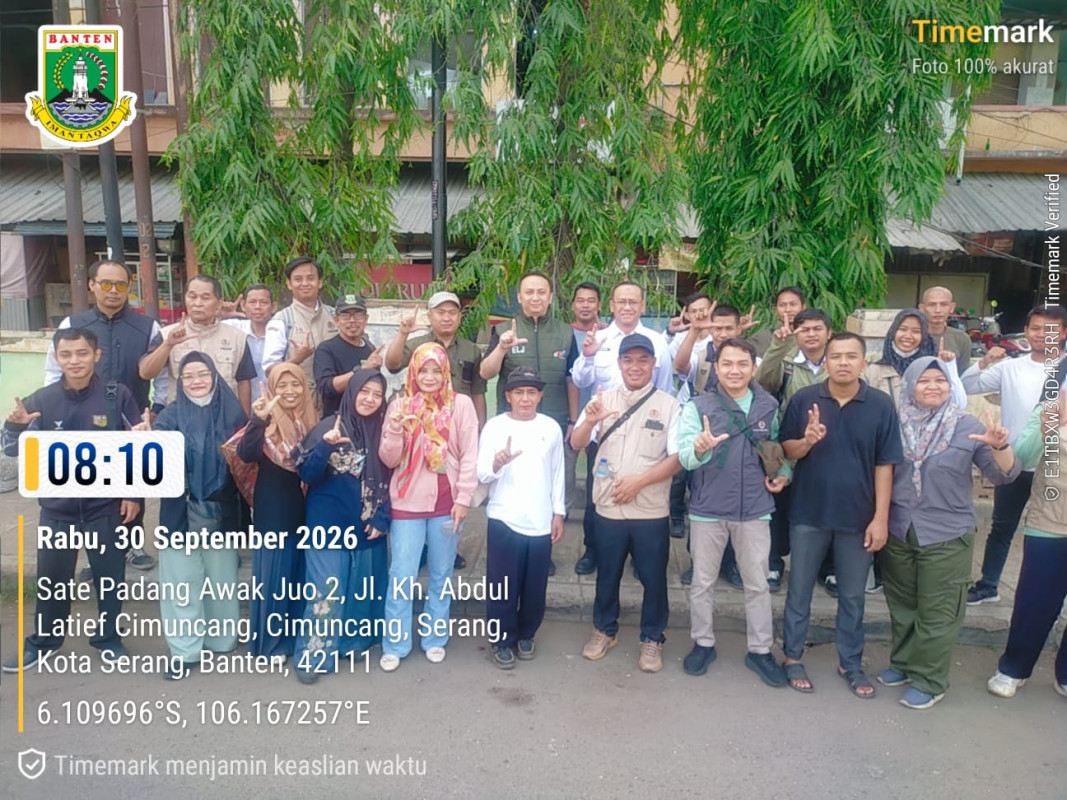 DLHK Provinsi Banten Kembali Gelar Rabu Bersih, Ajak Masyarakat Perkuat Kepedulian Lingkungan