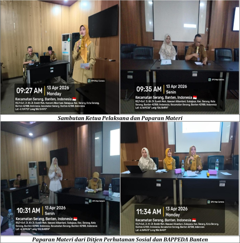 Pokja Perhutanan Sosial Banten Perkuat Koordinasi untuk Percepatan Penerbitan SK