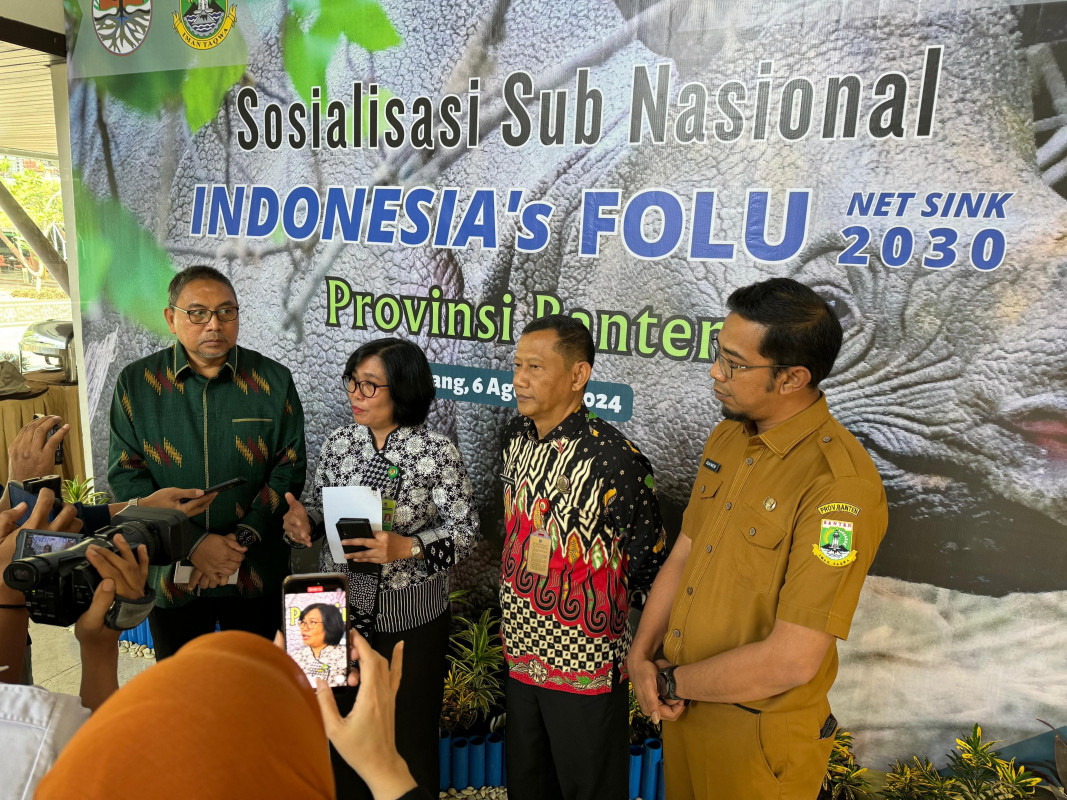 Sosialisasi Sub Nasional Indonesia's FOLU Net Sink 2030 Sub Nasional Prov banten