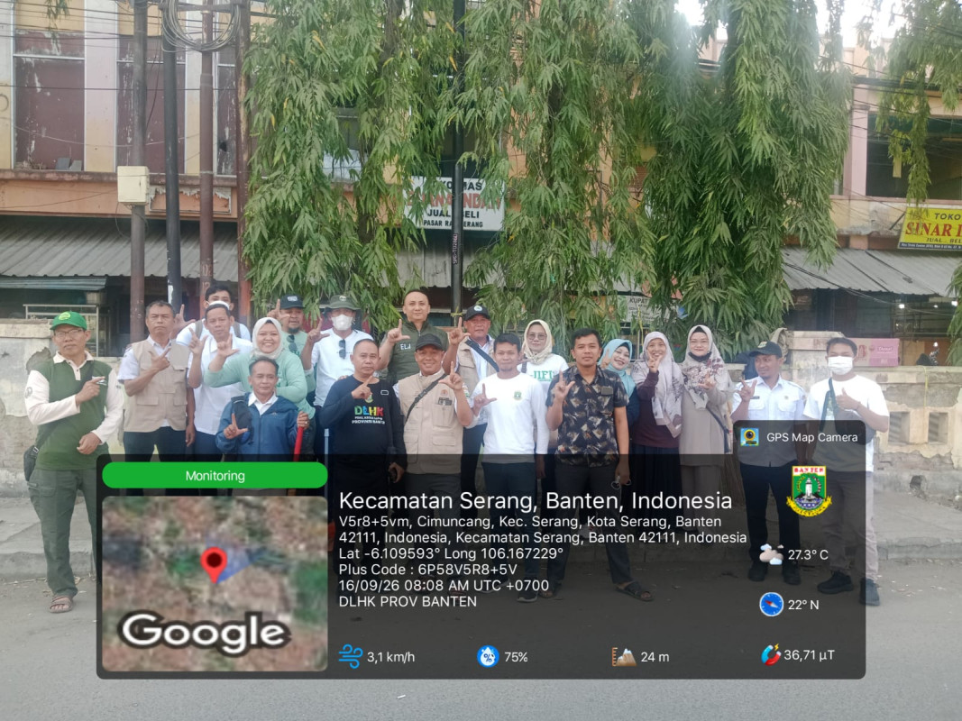 DLHK Provinsi Banten Ajak Masyarakat Bersama Menjaga Kebersihan Lingkungan