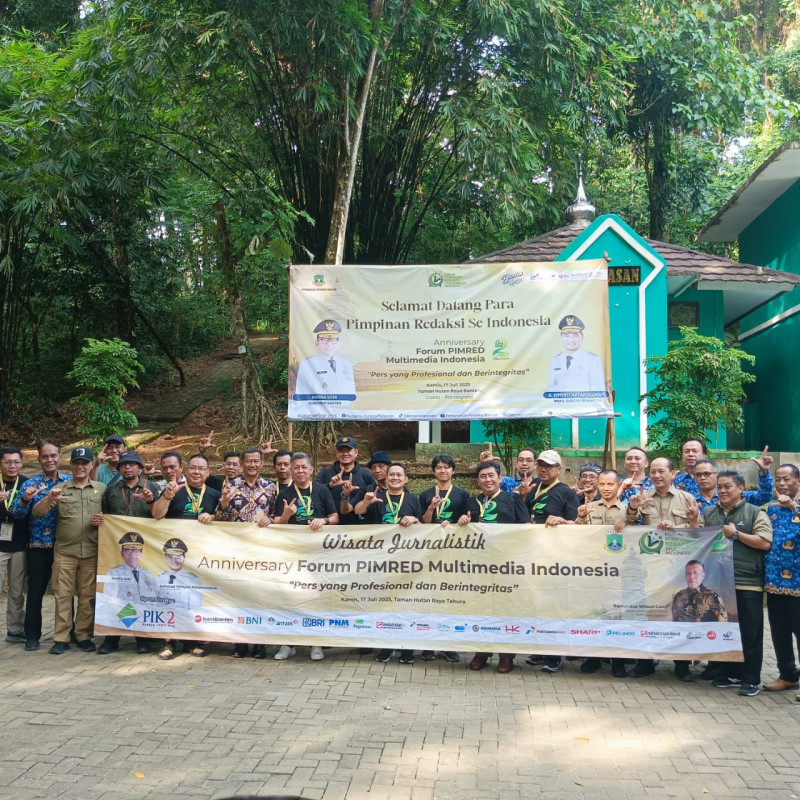 DLHK Provinsi Banten Bersama media, siap mewujudkan masyarakat yang sadar lingkungan dan berperan aktif dalam menjaga kelestarian hutan untuk generasi mendatang.