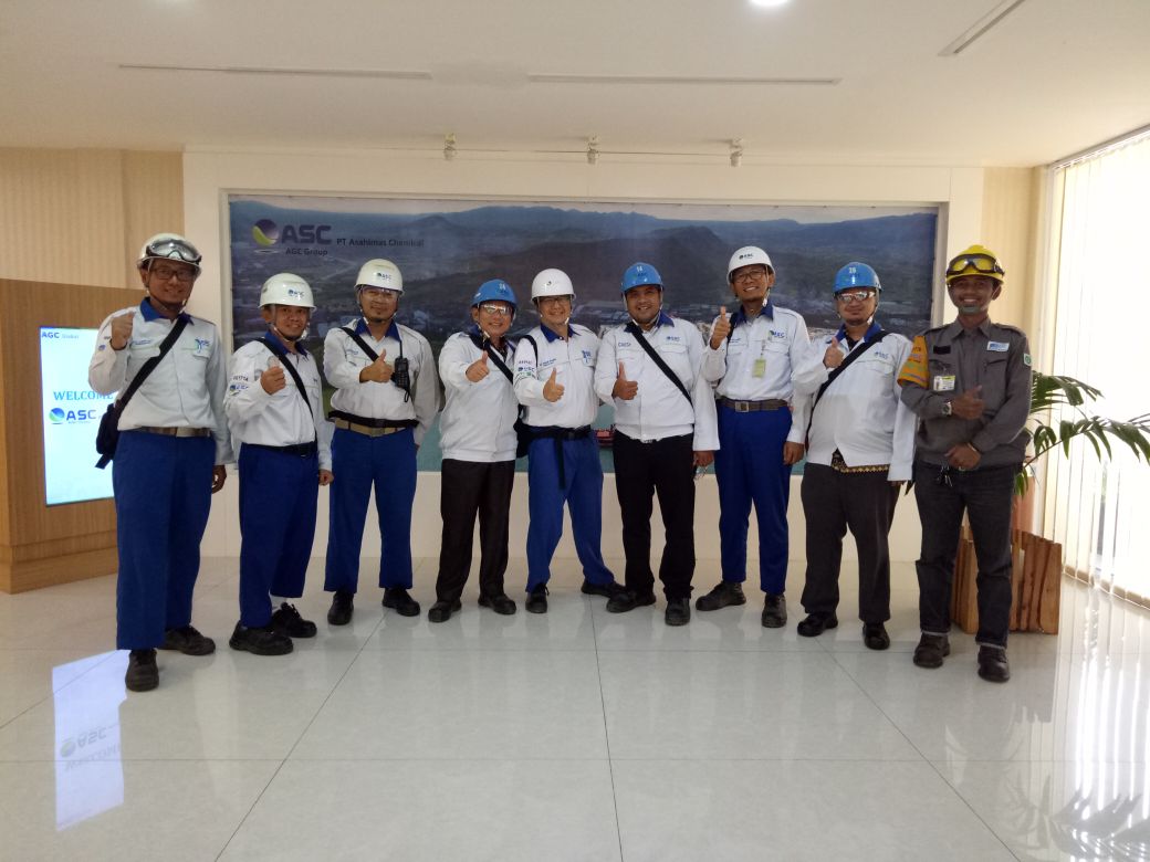 Tim PROPER DLHK Banten di PT. Asahimas Cilegon