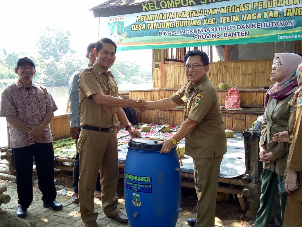 Pembinaan Adaptasi Dan Mitigasi Kampung Iklim Di Desa Tanjung Burung Kabupaten Tangerang