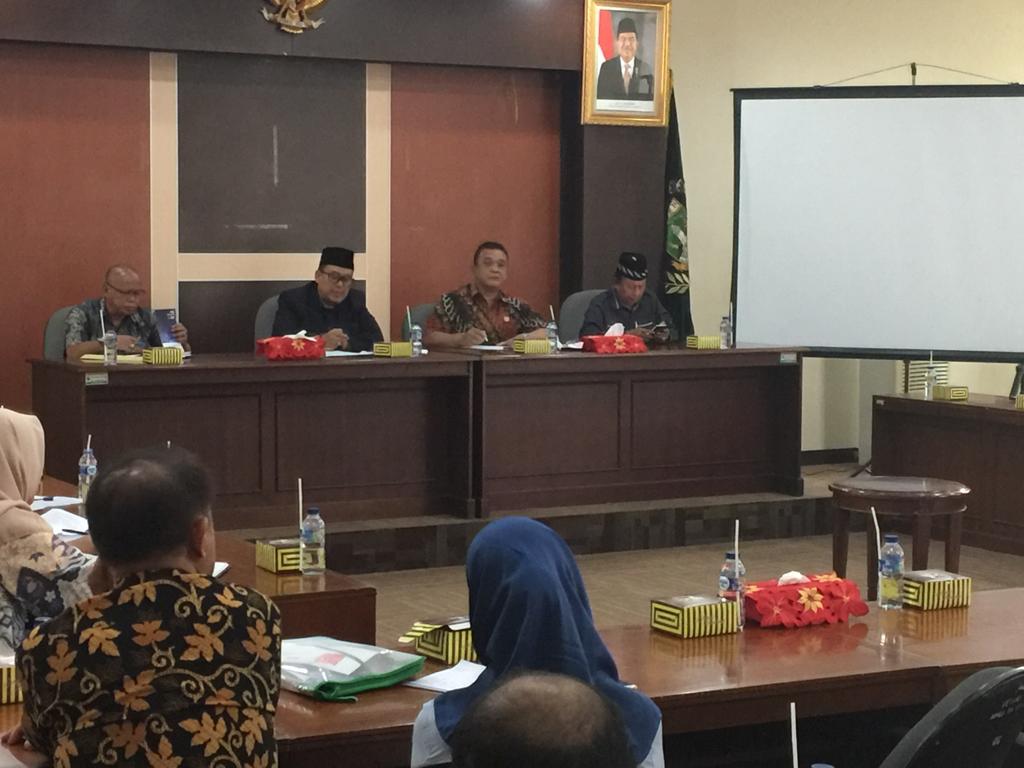 Rapat Koordinasi Dengan Komisi IV DPRD Provinsi Banten “Tentang Pencemaran Sungai Cidurian Dan IPAL Perusahaan”