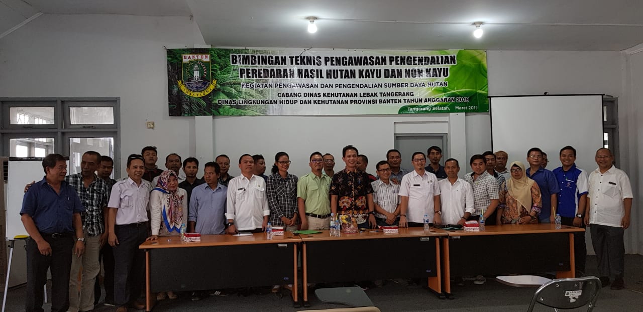 Bimbingan Teknis Pengawasan Pengendalian Peredaran Hasil Hutan Kayu dan Non Kayu