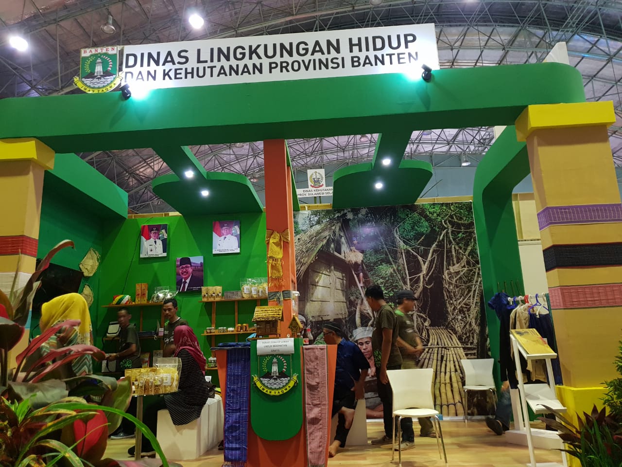 Pameran Indogreen Environment & Forestry Expo @Makasar Sulsel, 4-7  April 2019