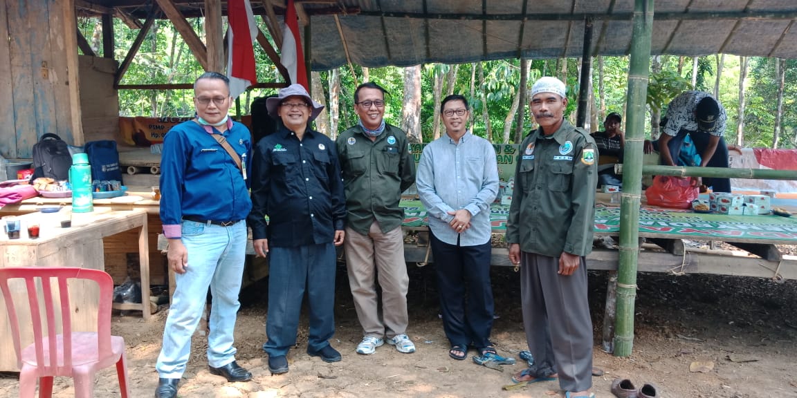 Rapat Rutin Bulanan CDLHK LT dengan PKSM Kab.Lebak Lokasi Cileles Kab.Lebak