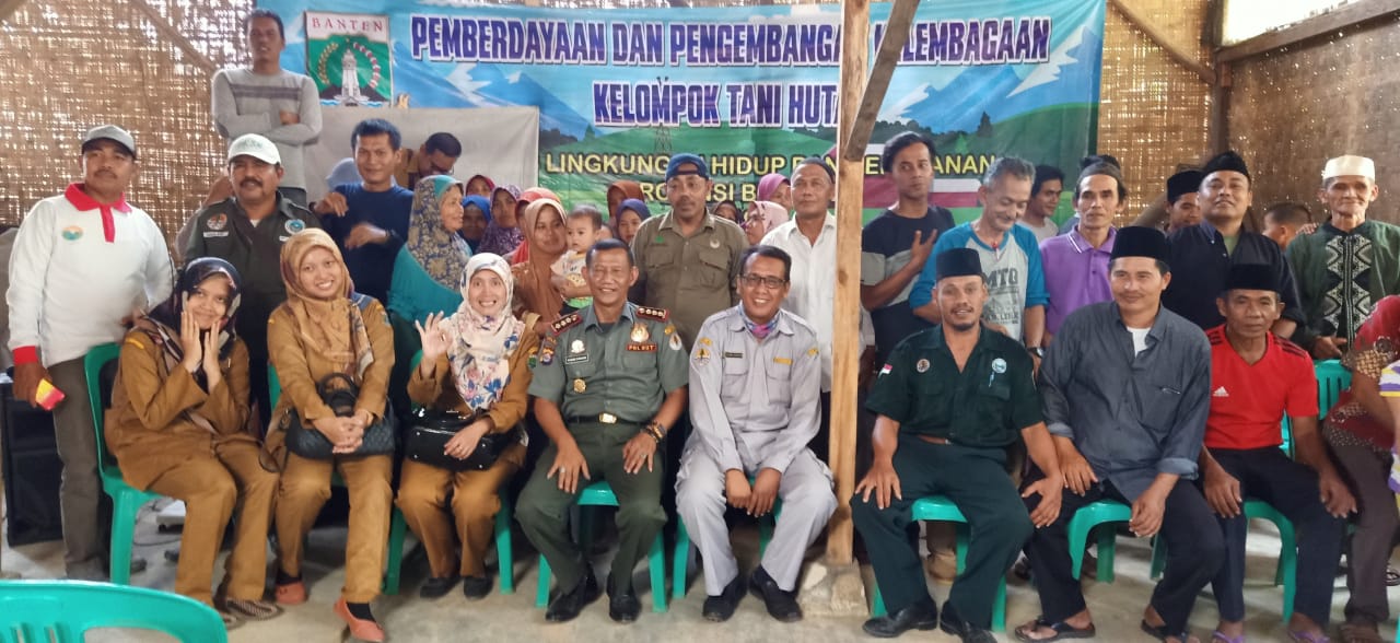 Acara Pengembangan Kelembagaan di Desa Ciakar kec.Gunung Kencana Kab.Lebak