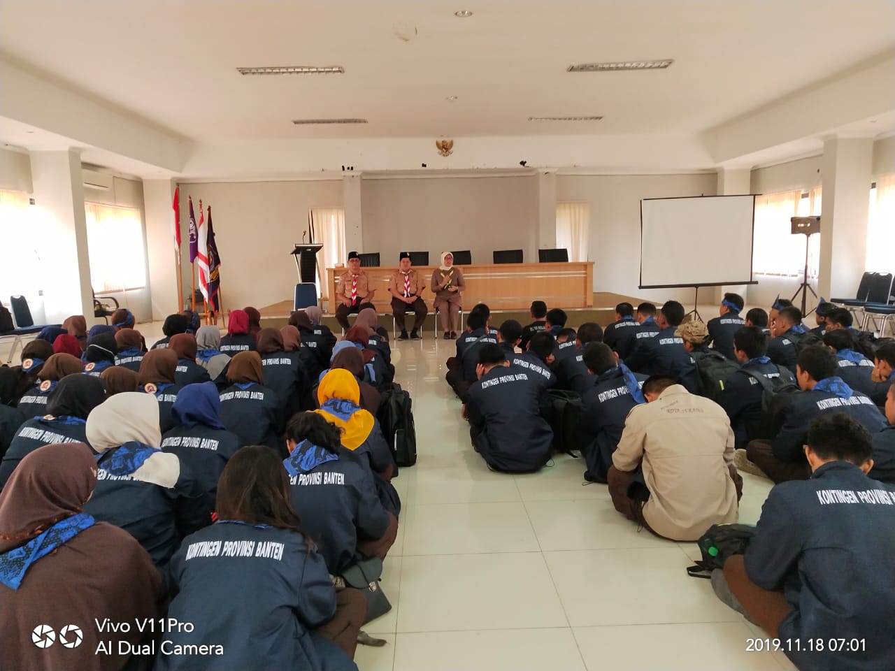 Pengarahan dan Pelepasan Kontingen Konda Banten