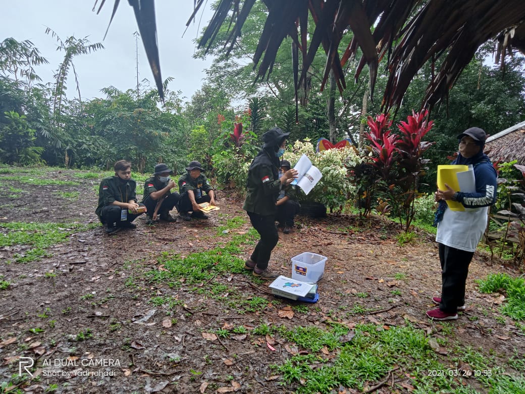 Kegiatan Uji Kompetensi Keahlian Siswa SMK Kehutanan se Provinsi Banten di Tahura Banten