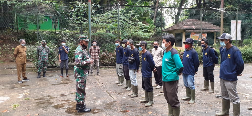 Apel Persiapan Patroli Hutan di Kawasan Tahura Banten 