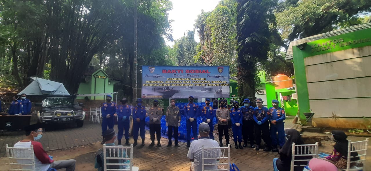 Acara Pembinaan Tradisi Perwira, Pembina, Tamtama Korpolariud Baharkam Polri di Tahura Banten