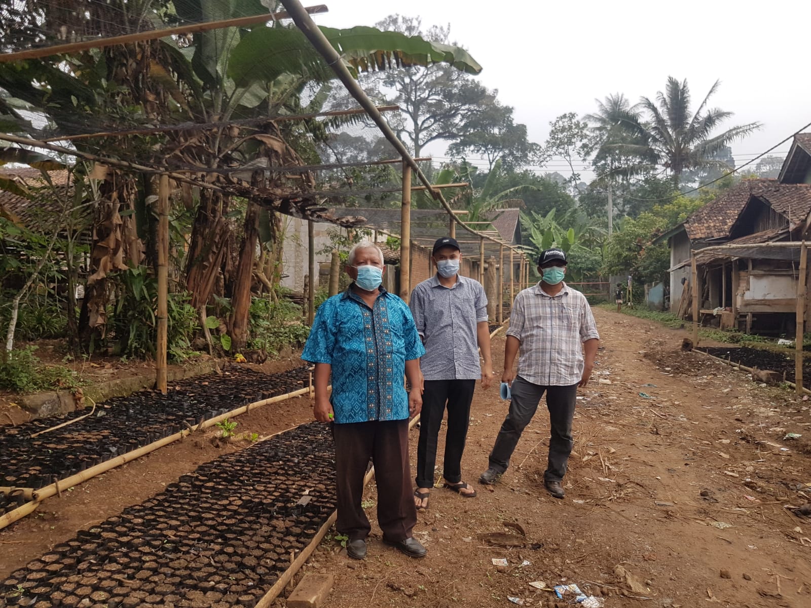 Monitoring Kegiatan KBD TA.2021 KTH Cokrom Hijau Kp. Kadu Cokrom Ds. Sukacai Kec. Baros Kab. Serang