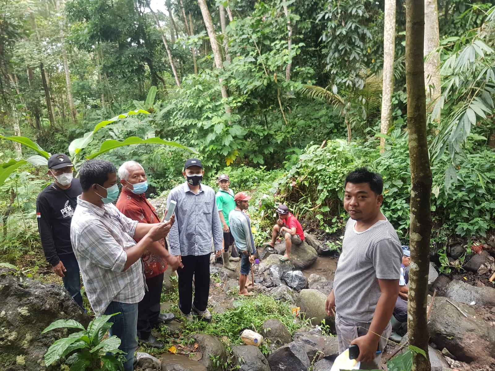 Monitoring Kegiatan DAK TA.2021 Pembangunan Gully Plug Desa Banyumundu Kecamatan Kaduhejo Kab. Pandeglang