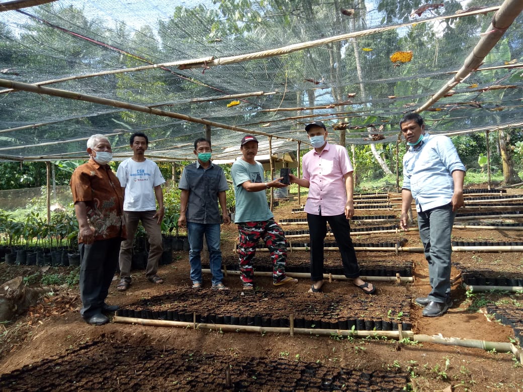 Monitoring KBR Kelompok Tani Cibawang Janggot Desa Cibojong Kec Padarincang Kab Serang