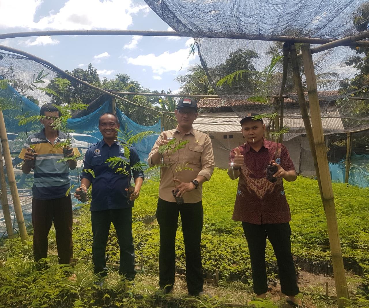 Monitoring KBD TA. 2021 KTH Harapan Mulya 2 Desa Kemuning Kecamatan Tunjung Teja Kab. Serang