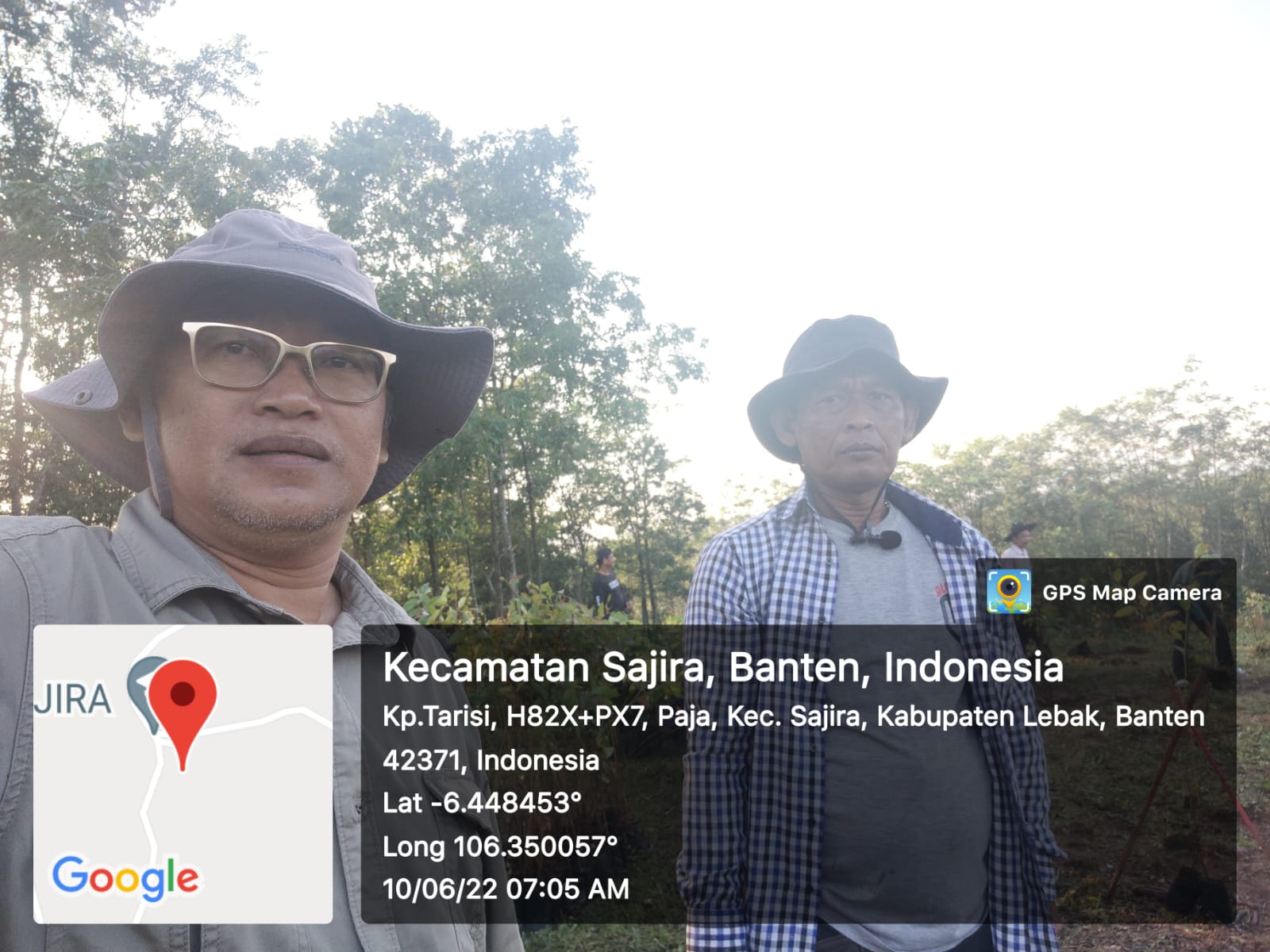 Persiapan Teleconference Presiden RI dengan Kelompok Tani Hutan Desa Paja Kecamatan Sajira Lebak Banten 