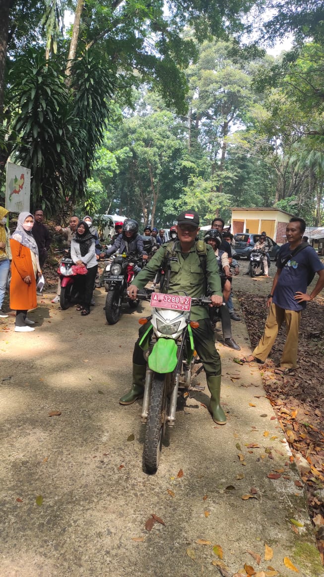 Kunjungan PKSM dan Kabid PDAS ke Tahura Banten