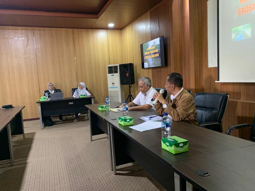 Rapat Koordinasi Rencana Pengelolaan Ekosistem Lahan Basah di Provinsi Bantan