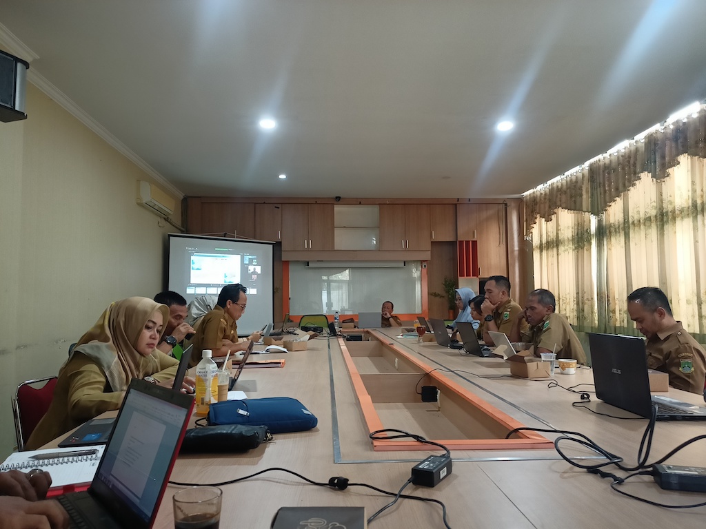 Rapat pra konsultasi publik KLHS RPJPD Prov.Banten 2025-2045