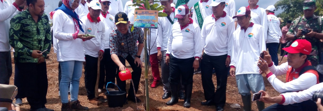 "HMPI" Hari Menanam Pohon Indonesia dan Bulan Menanam Nasional Tingkat Provinsi Banten."UNMA Pandeglang"