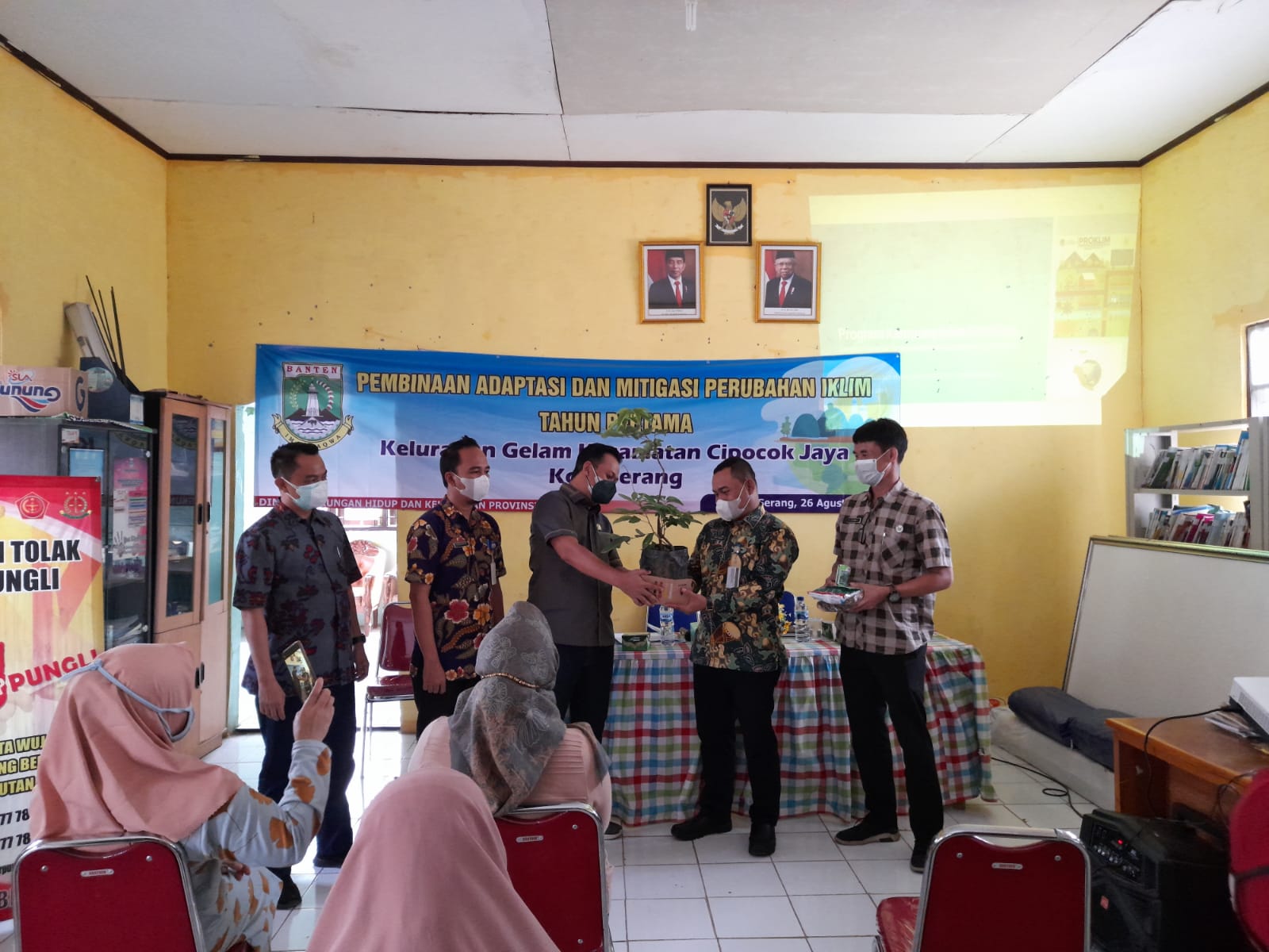 Pembinaan Adaptasi dan Mitigasi Perubahan Iklim Tahun Pertama di Kel.Gelam, Kec.Cipocok Jaya, Kota Serang