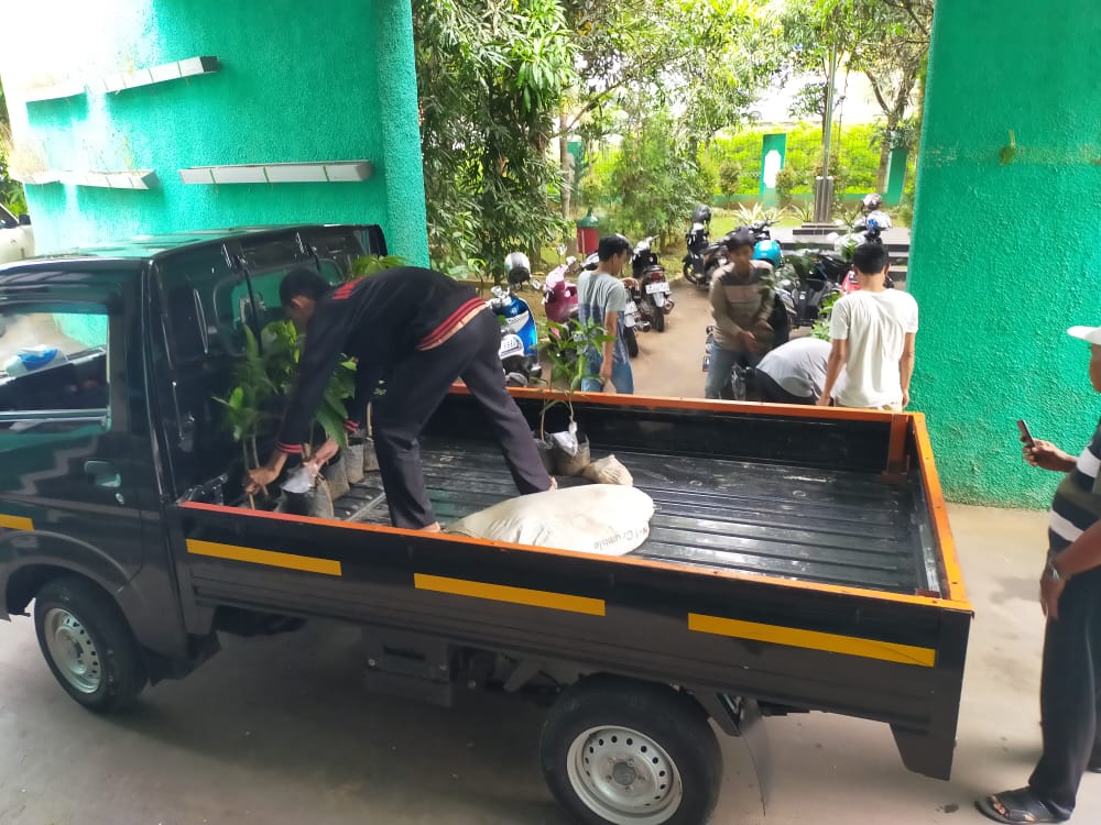 Bantuan Bibit Mangga Untuk PKSM Curug Bitung