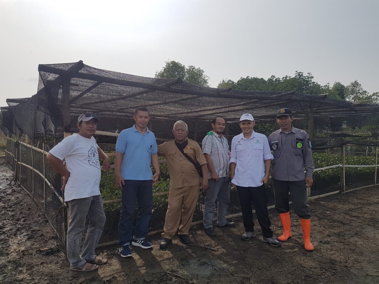 Lokasi KBD Mangrove KTH. Segara Biru Desa Lontar Tirtayasa Kabupaten Serang